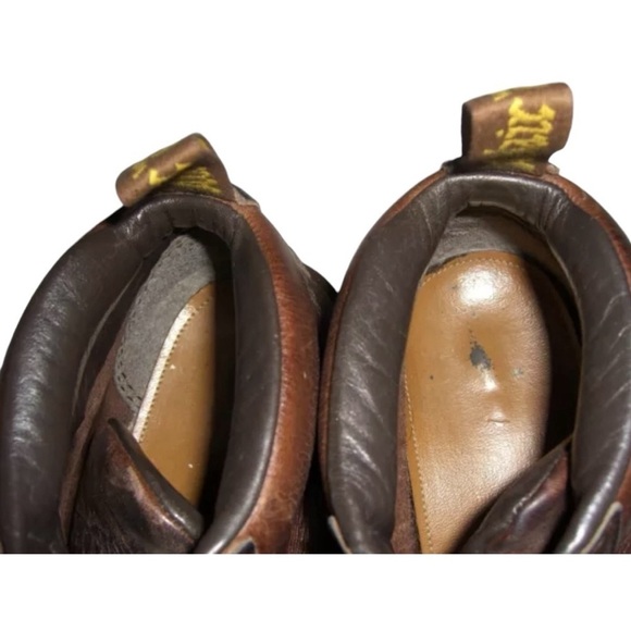 Dr Martens Boots Vintage 90's Brown Doc Grunge Indie Alt Chunky Whimsygoth y2k 6 - Picture 12 of 16